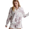 Varley Romero Sweatshirt 1 Varley Romero Sweatshirt -Beyond Yoga || Onzie || Marika Sales Store 6817861238827 taupetiedye 1a