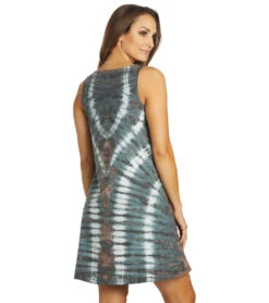 Yak & Yeti Tie Dye Boho Dress -Beyond Yoga || Onzie || Marika Sales Store 6823872495659 grey 3a