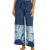 Yak & Yeti Bohemian Tie Dye Split Pants -Beyond Yoga || Onzie || Marika Sales Store 6823872725035 navy 1a
