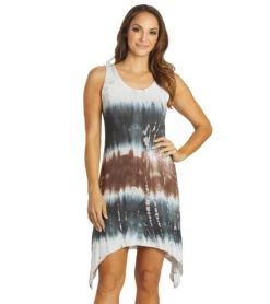 Yak & Yeti Tie Dye Boho Patchwork Dress -Beyond Yoga || Onzie || Marika Sales Store 6823872823339 black