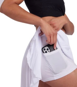 Onzie Tennis Pleated Skirt 22 Onzie Tennis Pleated Skirt -Beyond Yoga || Onzie || Marika Sales Store 6841133891627 white 5a