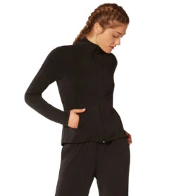 NUX Sleek Jacket -Beyond Yoga || Onzie || Marika Sales Store 6845420961835 black 1a
