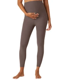 Beyond Yoga Spacedye Maternity Out Of Pocket High Waisted 7/8 Leggings Woodland Heather -Beyond Yoga || Onzie || Marika Sales Store 6958964703275 woodlandheather