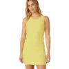 Beyond Yoga Featherweight Summer Gather Mini Dress 1 Beyond Yoga Featherweight Summer Gather Mini Dress -Beyond Yoga || Onzie || Marika Sales Store 7027845136427 powderlemonheather 1a