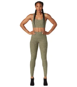 TaviCloud High Waisted Tight Olive Space Dye -Beyond Yoga || Onzie || Marika Sales Store 7029827305515 olivespacedye 3a