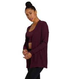 Zobha Comfort Cardigan -Beyond Yoga || Onzie || Marika Sales Store 7052892209195 potentpurple 4a