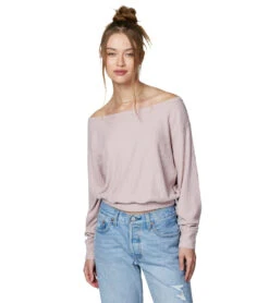 Spiritual Gangster Ballet Rib Banded Hem Vida Rose Quartz -Beyond Yoga || Onzie || Marika Sales Store 7072443727915 rosequartz