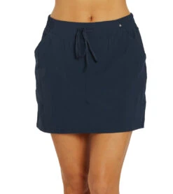 Marika Kira Stretch Woven Skort Navy Blazer -Beyond Yoga || Onzie || Marika Sales Store 7087194669099 navyblazer
