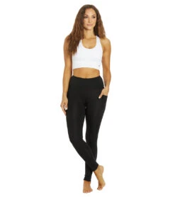 Marika Talia Tummy Control Pocket Legging Black 9 Marika Talia Tummy Control Pocket Legging Black -Beyond Yoga || Onzie || Marika Sales Store 7087195127851 black 4a 1
