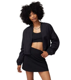 Spiritual Gangster Journey Active Jacket Black -Beyond Yoga || Onzie || Marika Sales Store 7092968161323 black