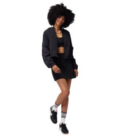 Spiritual Gangster Journey Active Jacket Black -Beyond Yoga || Onzie || Marika Sales Store 7092968161323 black 4a