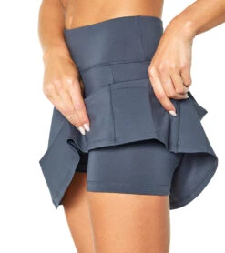 Marika Tracy Skort -Beyond Yoga || Onzie || Marika Sales Store 7097407406123 ombreblue 4a