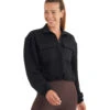 Thrive Societe Patch Pocket Pullover Black -Beyond Yoga || Onzie || Marika Sales Store 7103158419499 black 2a